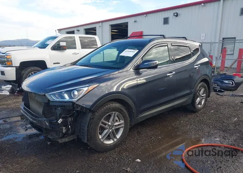 2017 Hyundai Santa Fe Sport 2.4L from USA, damaged, VIN 5NMZUDLB5HH024399